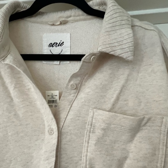 Aerie Brand New Lumber Jane Fleece Button Up “shirt” - Picture 6 of 8